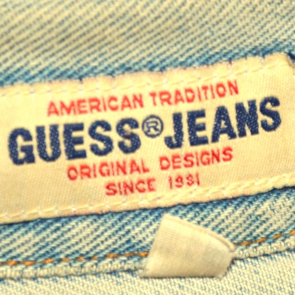 GUESS - Vintage 1980's Jean Jacket - Picture 2 of 8